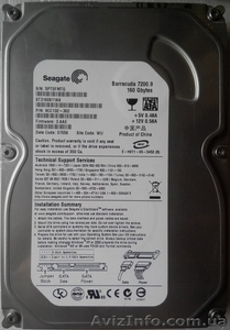 Жесткий диск  Seagate ST3160811AS - <ro>Изображение</ro><ru>Изображение</ru> #1, <ru>Объявление</ru> #1608417