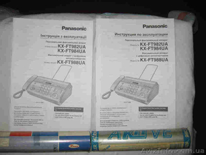 Телефон-факс "Panasonic KX-FT982UA" - <ro>Изображение</ro><ru>Изображение</ru> #2, <ru>Объявление</ru> #1644154