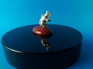 Серебряную миниатюрную фигурку Крысы на 2020 год - <ro>Изображение</ro><ru>Изображение</ru> #3, <ru>Объявление</ru> #1671574