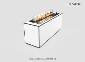 Підлоговий біокамін Render 900-m2 Gloss Fire  - <ro>Изображение</ro><ru>Изображение</ru> #1, <ru>Объявление</ru> #1681553