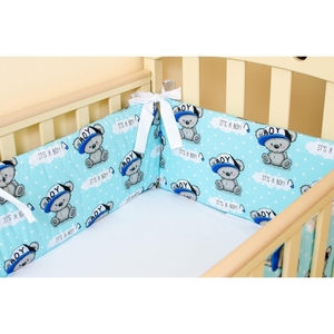 Бортики в детскую кроватку