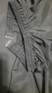 Парикмахерский пеньюар накидка для клиента с окошком