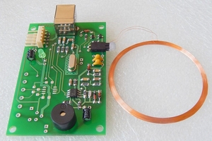 Модуль RFID зчитувача (рідера) RR08U-K з інтерфейсом USB