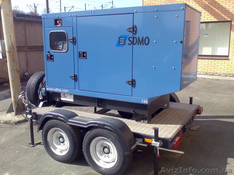 Трехфазный  дизель генератор  SDMO J66K (66 кВА) - <ro>Изображение</ro><ru>Изображение</ru> #3, <ru>Объявление</ru> #33107