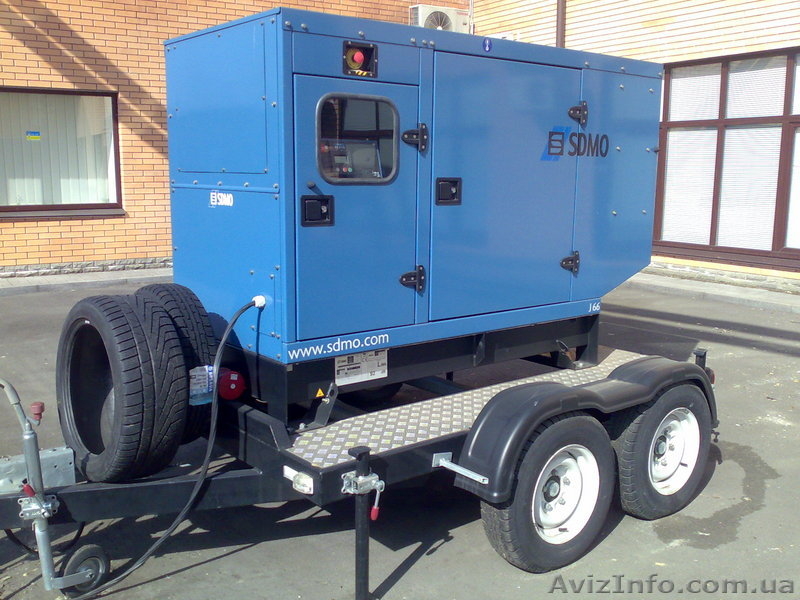 Трехфазный  дизель генератор  SDMO J66K (66 кВА) - <ro>Изображение</ro><ru>Изображение</ru> #1, <ru>Объявление</ru> #33107