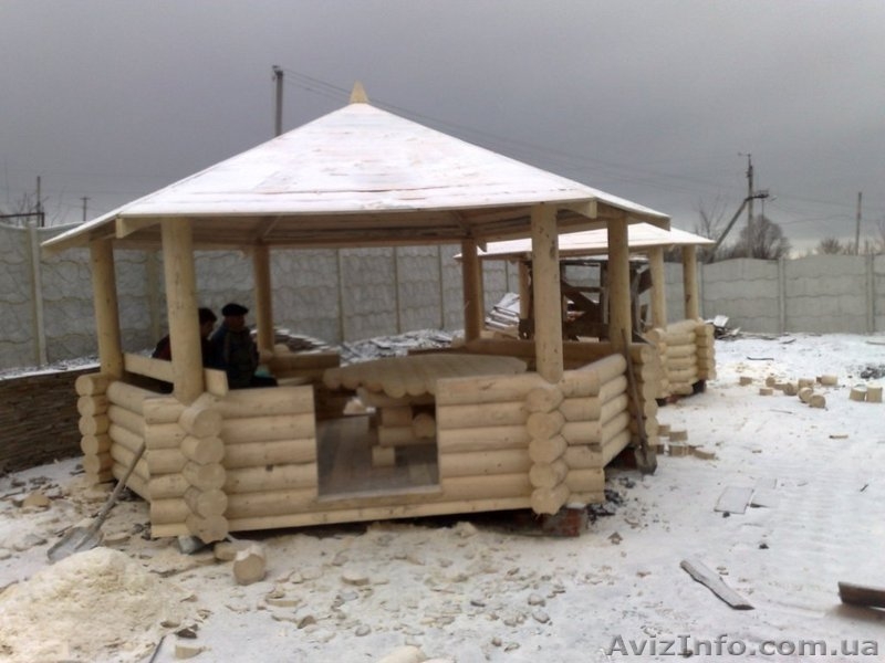 Строительство деревянных срубов домов, бань, беседок, часовен и т.п. из смереки - <ro>Изображение</ro><ru>Изображение</ru> #3, <ru>Объявление</ru> #30204