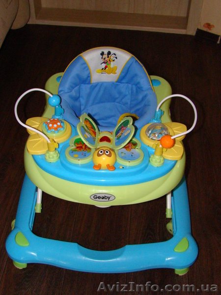 продам муз ходунки, прогулочную супер-коляску chicco - <ro>Изображение</ro><ru>Изображение</ru> #3, <ru>Объявление</ru> #36351