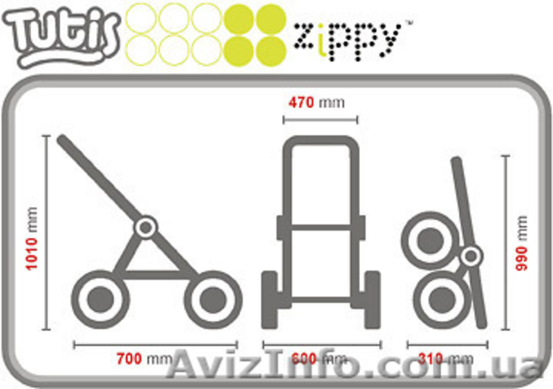 Коляски детские Tutis ZIPPI (Литва) - коляска нового поколения! - <ro>Изображение</ro><ru>Изображение</ru> #5, <ru>Объявление</ru> #46930