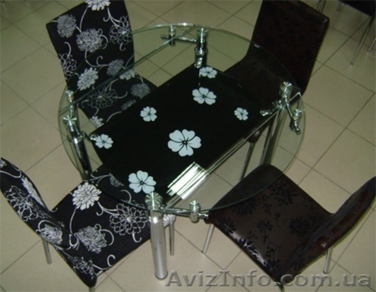 столы из стекла, кухонные, обеденные, журнальные, копьютерный стол, тумбы под TV - <ro>Изображение</ro><ru>Изображение</ru> #3, <ru>Объявление</ru> #43378