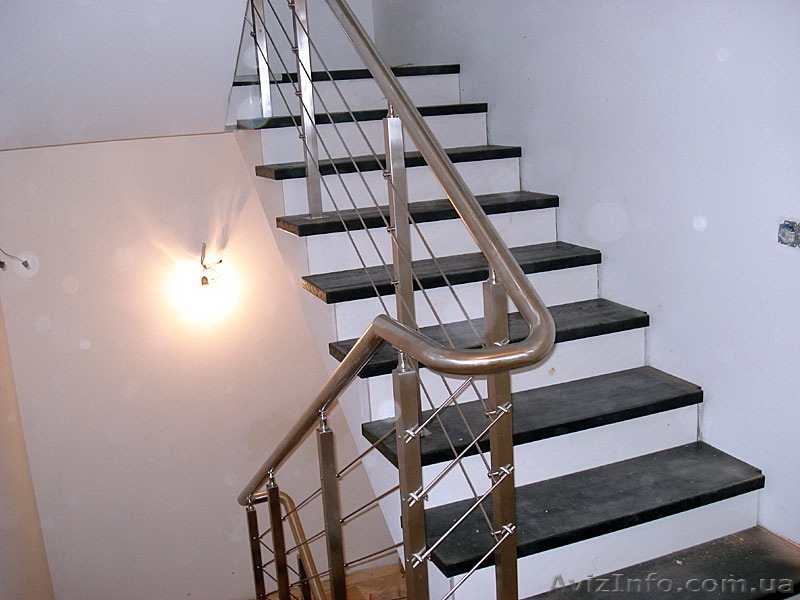Перила из нержавеющей стали  от 750 грн - <ro>Изображение</ro><ru>Изображение</ru> #1, <ru>Объявление</ru> #83898