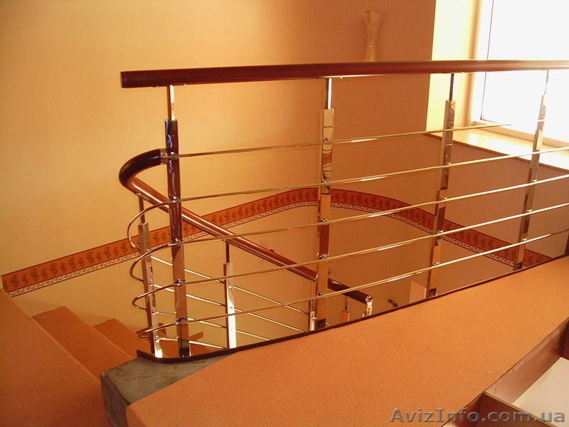 Перила из нержавеющей стали  от 750 грн - <ro>Изображение</ro><ru>Изображение</ru> #2, <ru>Объявление</ru> #83898