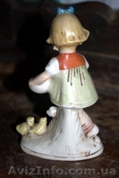 статуэтки 2-е, фарфор, Германия, начало 20 века - <ro>Изображение</ro><ru>Изображение</ru> #3, <ru>Объявление</ru> #82713