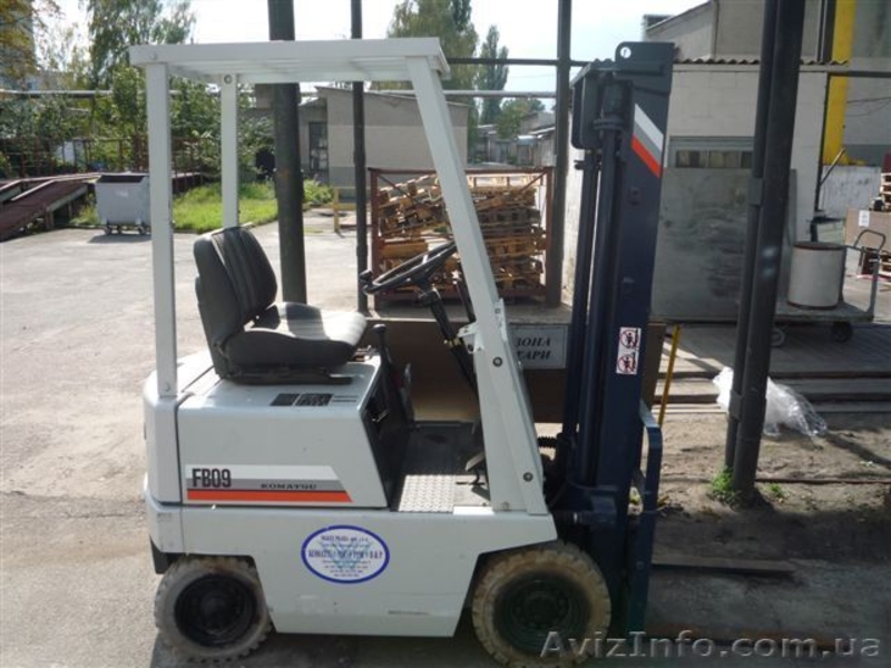 Продам погрузчик, элетропогрузчик Komatsu FD 09-2 - <ro>Изображение</ro><ru>Изображение</ru> #2, <ru>Объявление</ru> #101708