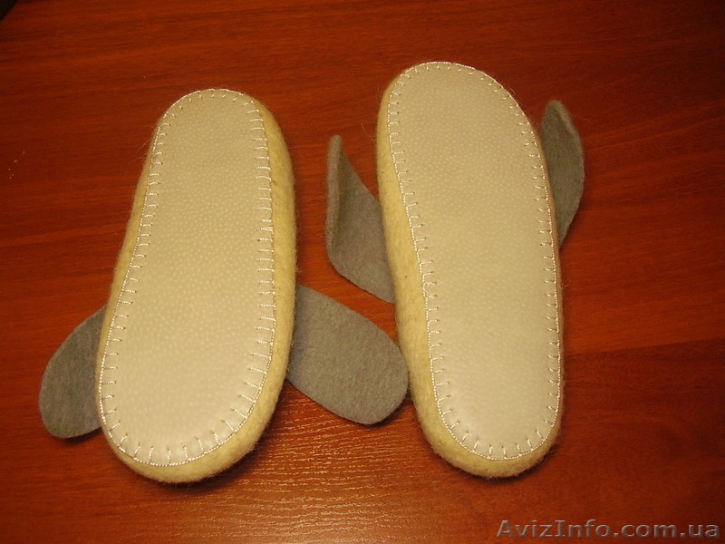 Продам валяные тапочки - <ro>Изображение</ro><ru>Изображение</ru> #3, <ru>Объявление</ru> #108465