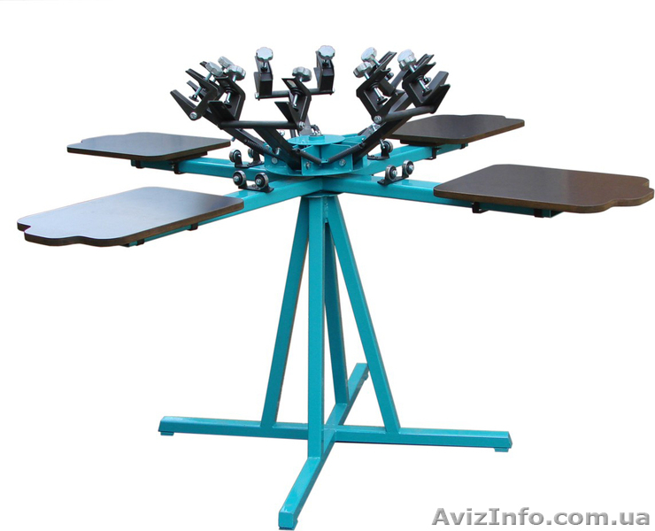 Шелкотрафаретное оборудование. Карусельные станки - <ro>Изображение</ro><ru>Изображение</ru> #1, <ru>Объявление</ru> #122607