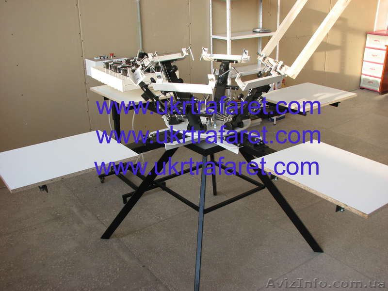 Шелкотрафаретное оборудование. Карусельные станки - <ro>Изображение</ro><ru>Изображение</ru> #3, <ru>Объявление</ru> #122607