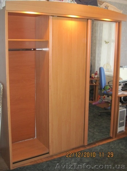 Продам шкаф-купе б/у. Состояние идеальное. - <ro>Изображение</ro><ru>Изображение</ru> #3, <ru>Объявление</ru> #132929