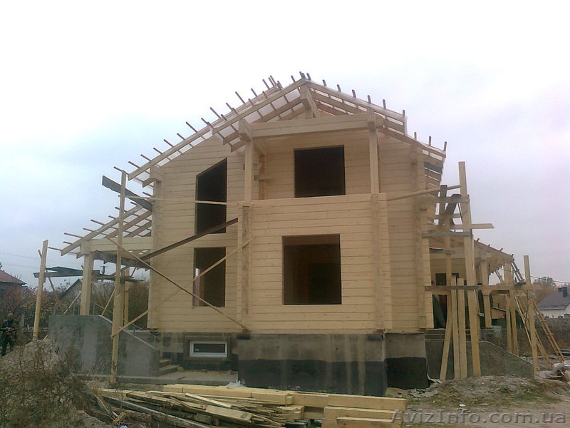 строительство деревянных домов из клееного бруса и оцилиндрованного бревна - <ro>Изображение</ro><ru>Изображение</ru> #4, <ru>Объявление</ru> #147293