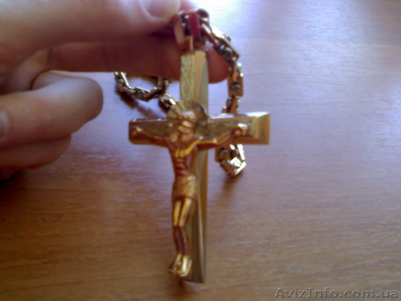Продам эксклюзивный крест и цепь  - <ro>Изображение</ro><ru>Изображение</ru> #3, <ru>Объявление</ru> #180998