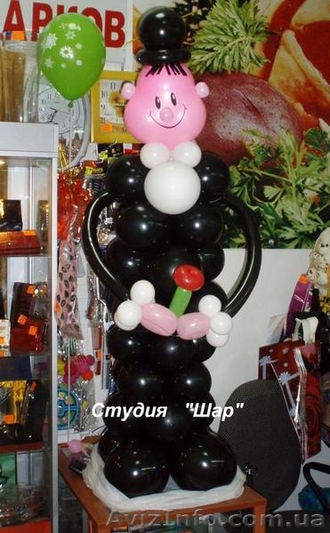 Украшение воздушными шариками свадьбы, выпускного, прокат свадебной арки, юбки! - <ro>Изображение</ro><ru>Изображение</ru> #4, <ru>Объявление</ru> #158831
