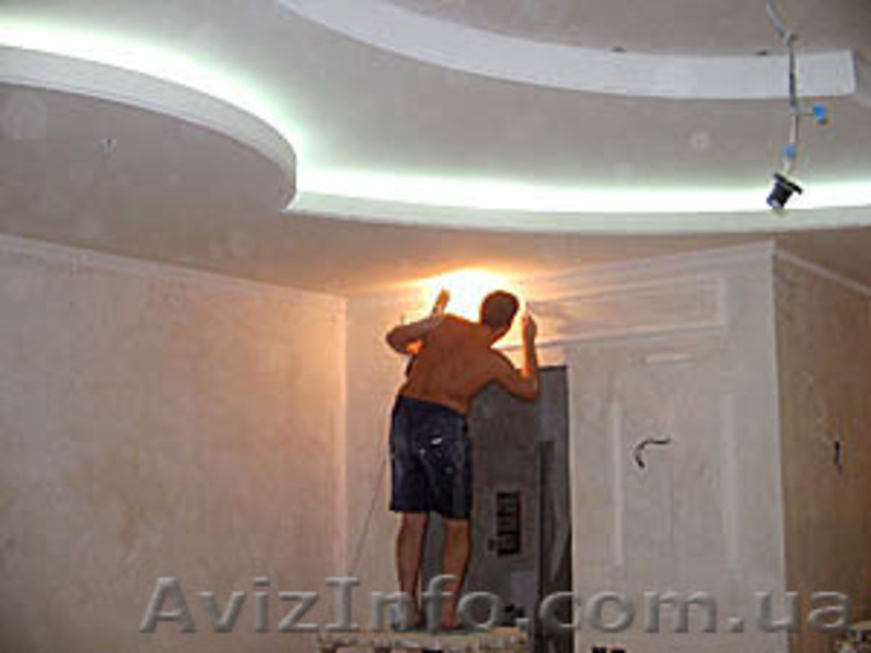 Все виды работ с гипсокартоном, Харьков. - <ro>Изображение</ro><ru>Изображение</ru> #1, <ru>Объявление</ru> #160336