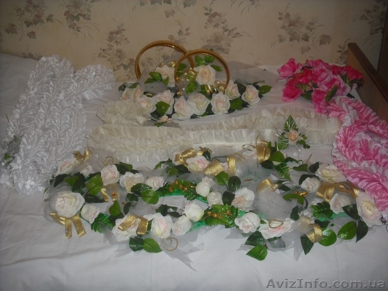 СВАДЕБНЫЕ УКРАШЕНИЯ ДЛЯ МАШИН - <ro>Изображение</ro><ru>Изображение</ru> #4, <ru>Объявление</ru> #40984