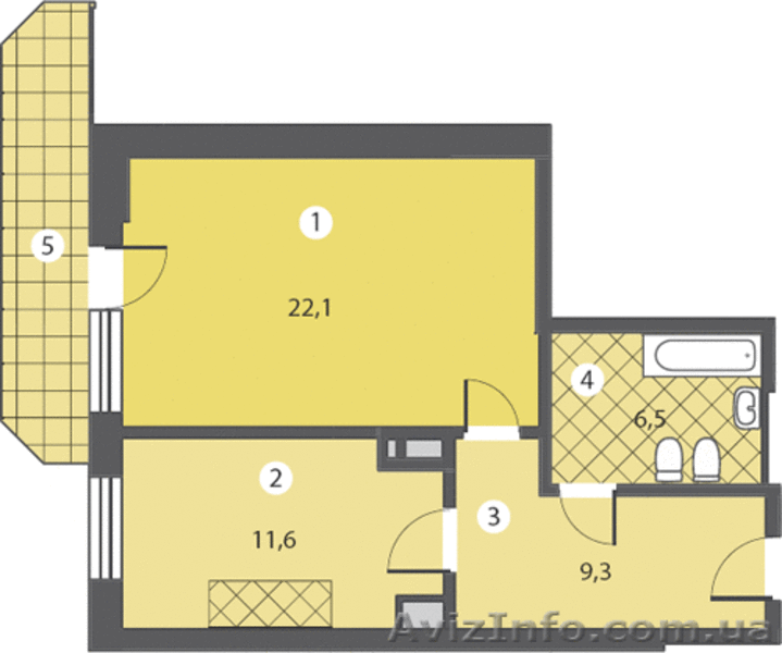 Продаются 1,2,3,4 комнатные квартиры в новом доме на Алексеевке - <ro>Изображение</ro><ru>Изображение</ru> #6, <ru>Объявление</ru> #237328