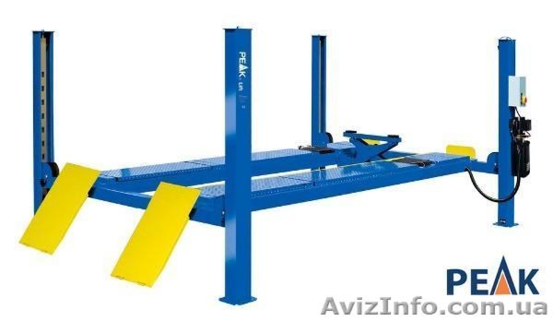 Подъемник четырехстоечный, гидравлический PEAK 412A. - <ro>Изображение</ro><ru>Изображение</ru> #1, <ru>Объявление</ru> #226192