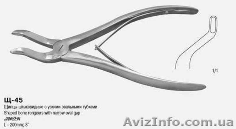 Щ-59 Щипцы-кусачки костные с круглыми губками прямые 170 мм - <ro>Изображение</ro><ru>Изображение</ru> #2, <ru>Объявление</ru> #261477
