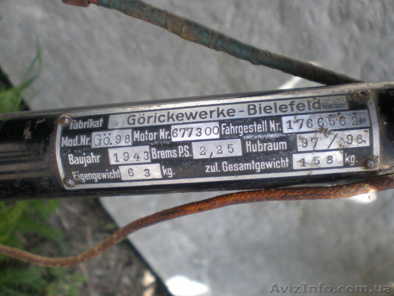 веломопед времен второй мировой 1943 года - <ro>Изображение</ro><ru>Изображение</ru> #3, <ru>Объявление</ru> #297961