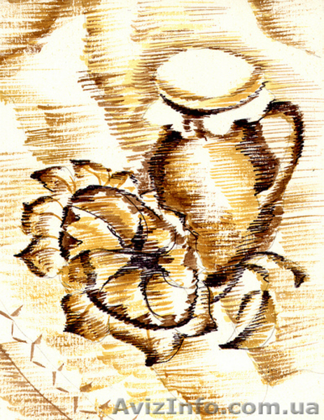 рисунок,живопись,модельерский рисунок,стилизация - <ro>Изображение</ro><ru>Изображение</ru> #1, <ru>Объявление</ru> #368674