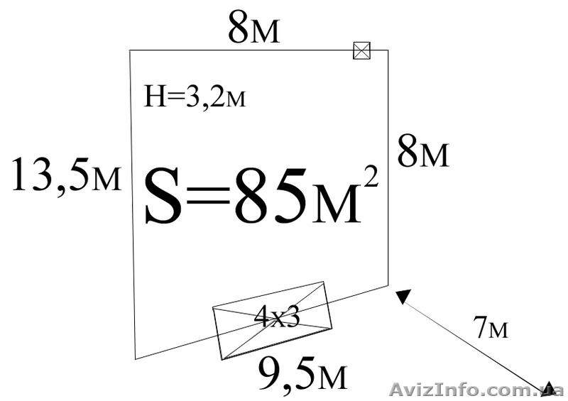 Продам свое 85м2 капитальное помещение (гараж, под склад, СТО) на ул. Морозова - <ro>Изображение</ro><ru>Изображение</ru> #1, <ru>Объявление</ru> #389060