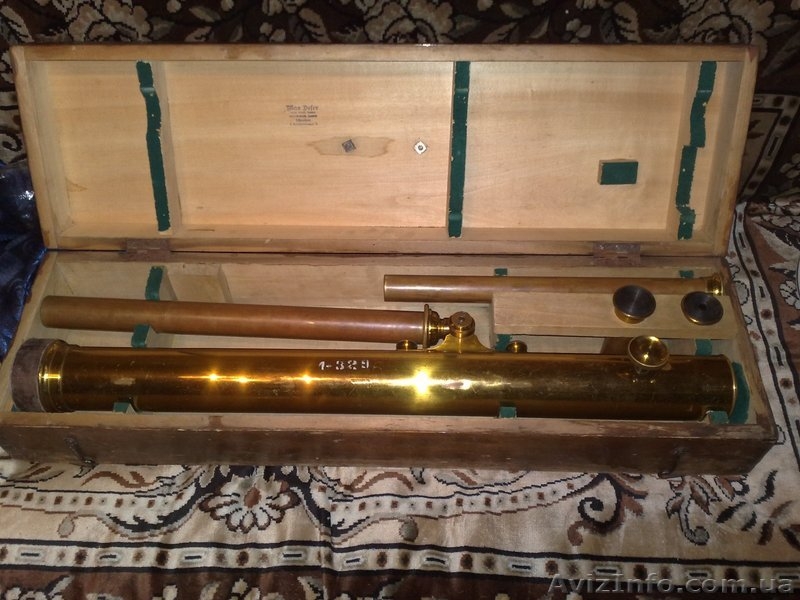 Продам старинный телескоп - <ro>Изображение</ro><ru>Изображение</ru> #3, <ru>Объявление</ru> #418934