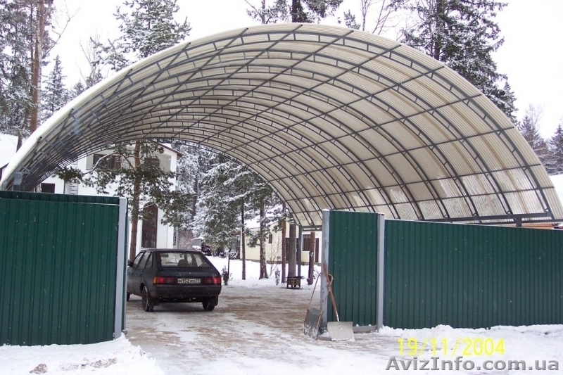 Навес из поликарбоната - <ro>Изображение</ro><ru>Изображение</ru> #3, <ru>Объявление</ru> #401170