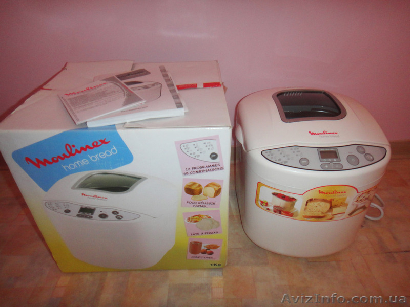 Продам хлебопечку Moulinex Home bread (Ow2000) - <ro>Изображение</ro><ru>Изображение</ru> #3, <ru>Объявление</ru> #423573