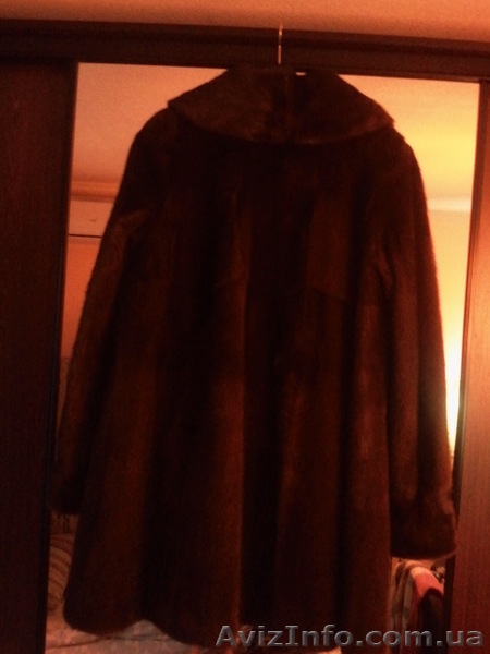 ПРОДАМ .ШУБА НОРКОВАЯ. ТЕМНО КОРИЧНЕВАЯ. ПРОИЗВ. ИТАЛИЯ. РАЗМ. 48. 50. РОСТ ОТ 1 - <ro>Изображение</ro><ru>Изображение</ru> #3, <ru>Объявление</ru> #450715