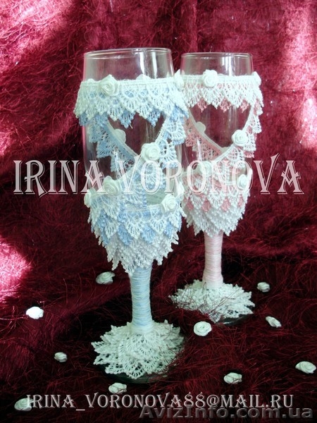 Авторские бокалы ручной работы - <ro>Изображение</ro><ru>Изображение</ru> #3, <ru>Объявление</ru> #451152