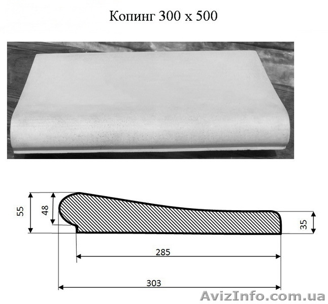 Бордюрный (Копинговый) камень для бассейнов - <ro>Изображение</ro><ru>Изображение</ru> #2, <ru>Объявление</ru> #473812