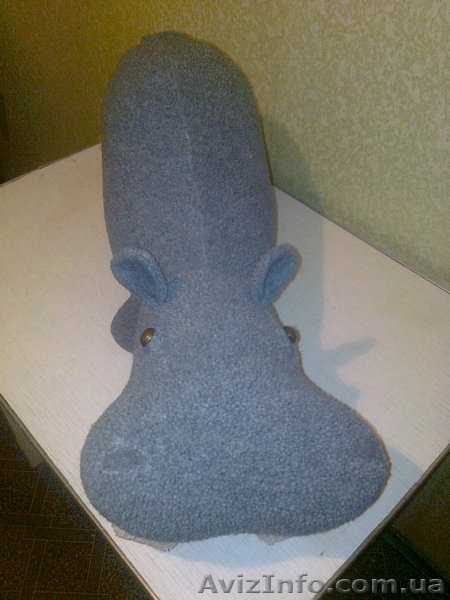 Продам большую игрушку-пуф «бегемот» 50 грн.  - <ro>Изображение</ro><ru>Изображение</ru> #3, <ru>Объявление</ru> #510341