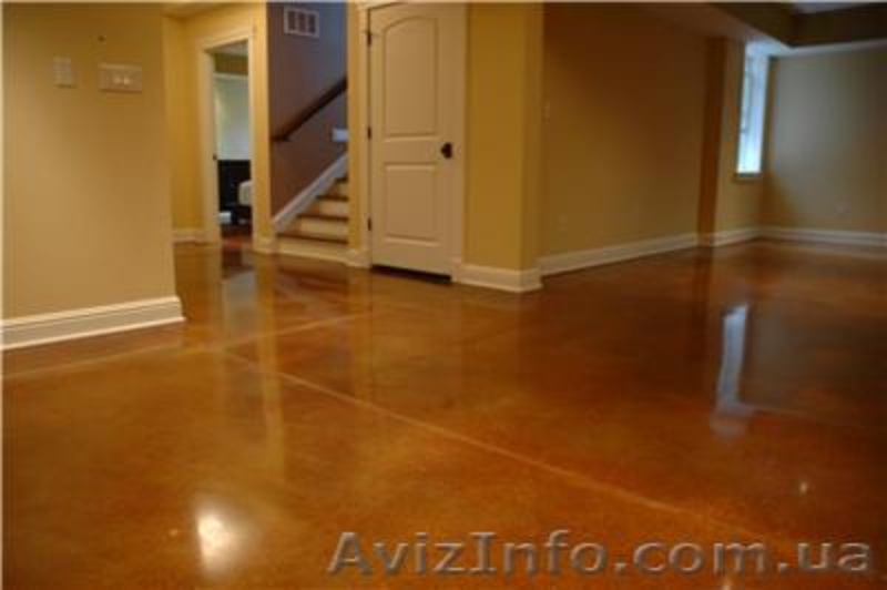 Полированные бетонные полы, декоративные полы. - <ro>Изображение</ro><ru>Изображение</ru> #4, <ru>Объявление</ru> #555608