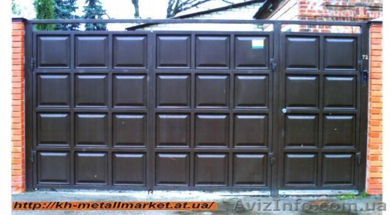 ворота двери навесы установка - <ro>Изображение</ro><ru>Изображение</ru> #2, <ru>Объявление</ru> #549827