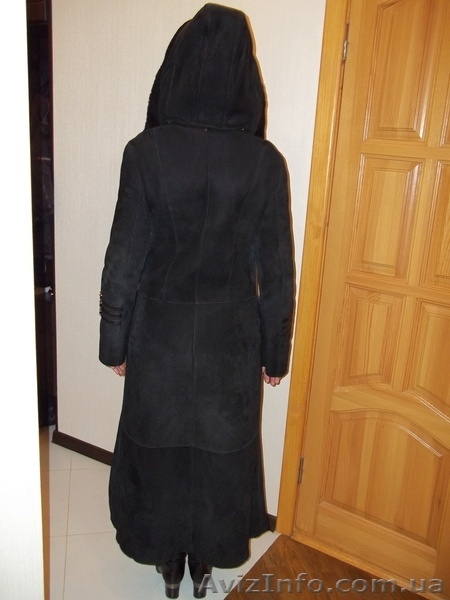 Продам женскую натуральную длинную дубленку б/у - <ro>Изображение</ro><ru>Изображение</ru> #3, <ru>Объявление</ru> #604785