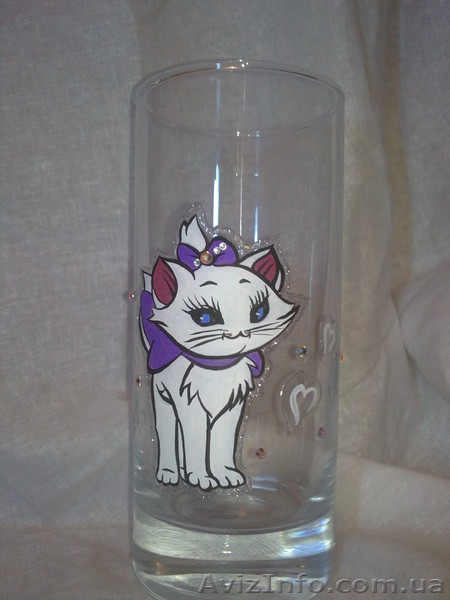 Оформление свадебных бокалов.Бокалы на заказ.Харьков. - <ro>Изображение</ro><ru>Изображение</ru> #5, <ru>Объявление</ru> #578253