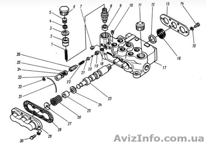 Распределитель гидравлический ЛЗА 4014  - <ro>Изображение</ro><ru>Изображение</ru> #1, <ru>Объявление</ru> #586417