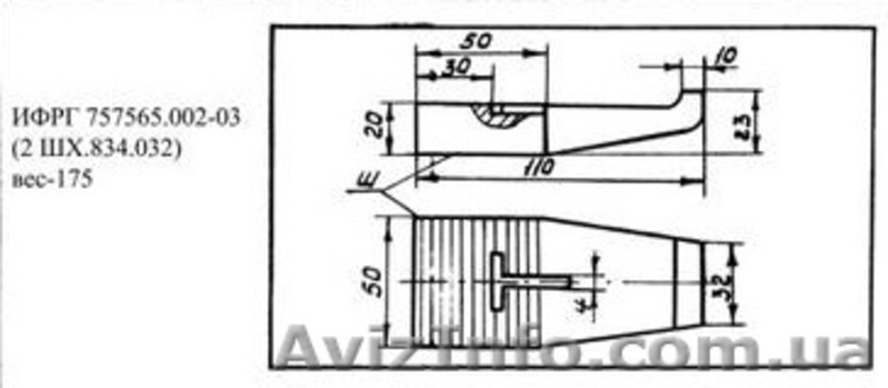 изолятор ребристый ИФРГ 757565.002-03  - <ro>Изображение</ro><ru>Изображение</ru> #2, <ru>Объявление</ru> #562671