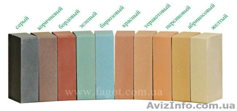 Купить облицовочный  кирпич ФАГОТ, ГРАНД, ЛИТОС Луганская область. Харьков и обл - <ro>Изображение</ro><ru>Изображение</ru> #1, <ru>Объявление</ru> #577351