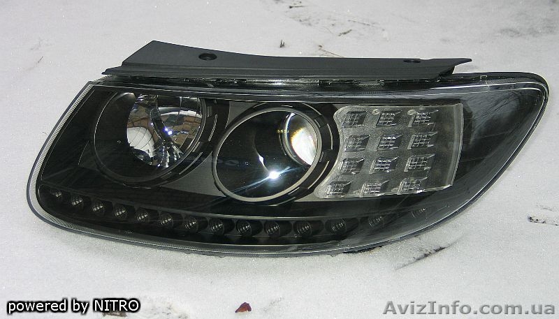 Оптика светодиодная передняя для Hyundai Santa Fe - <ro>Изображение</ro><ru>Изображение</ru> #1, <ru>Объявление</ru> #600175