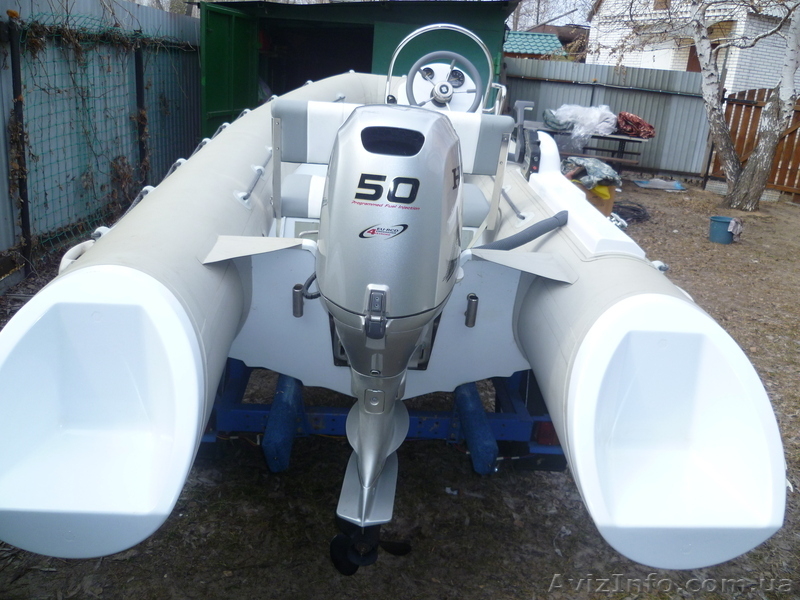 Лодка РИБ-450 с мотором ХОнда-50 - <ro>Изображение</ro><ru>Изображение</ru> #3, <ru>Объявление</ru> #605806