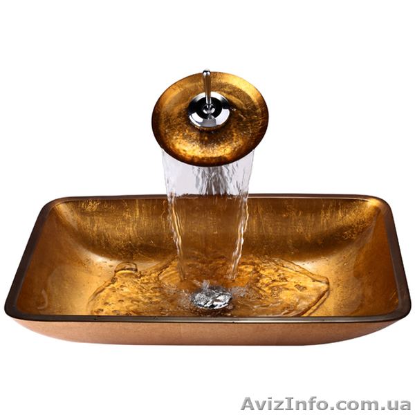 Великолепные умывальники KRAUS из каленого стекла - <ro>Изображение</ro><ru>Изображение</ru> #1, <ru>Объявление</ru> #664484
