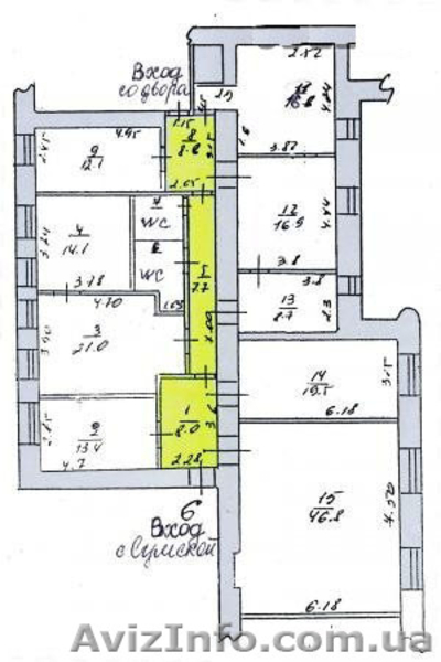 9 комнатную квартиру по ул. Сумская, дом "Саламандра". - <ro>Изображение</ro><ru>Изображение</ru> #3, <ru>Объявление</ru> #647988